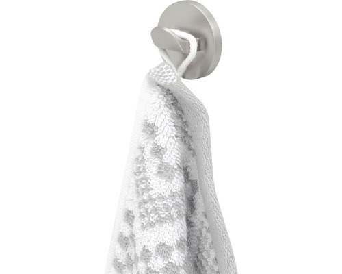 Handtuchhalter aus Edelstahl mit Handtuch