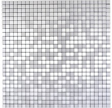 Mosaikfliese mit quadratischen Steinen