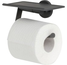 Toilettenpapierhalter TIGER Noon mit Ablage schwarz matt 1321730746-thumb-0