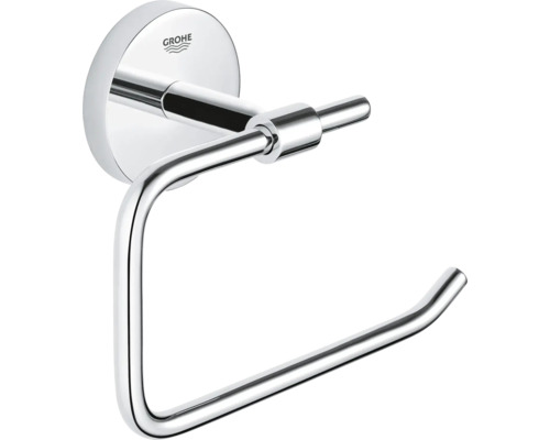 Toilettenpapierhalter Grohe Quickfix Start Cosmopolitan chrom glänzend 41165000 Grohe Toilettenpapierhalter ohne Deckel zur Wandmontage