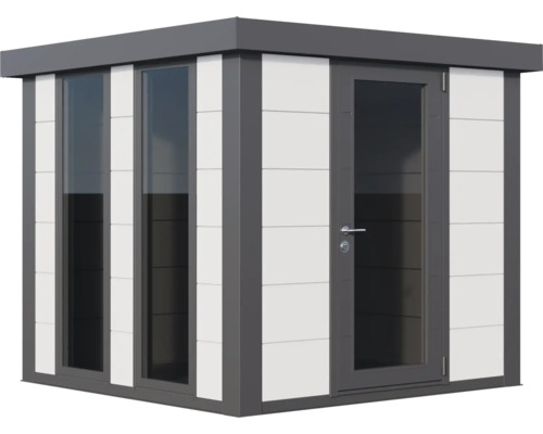 Modernes Gartenhaus mit Tür und Fenster