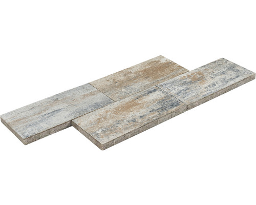 Beton Terrassenplatte iStone Modern muschelkalk 60 cm x 30 cm x 5 cm Rechteckige Pflastersteine aus Beton