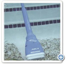 Poolbodensauger Aqua Broom 60 x 16,5 x 9 cm blau batteriebetrieben Laufzeit 3 h-thumb-3
