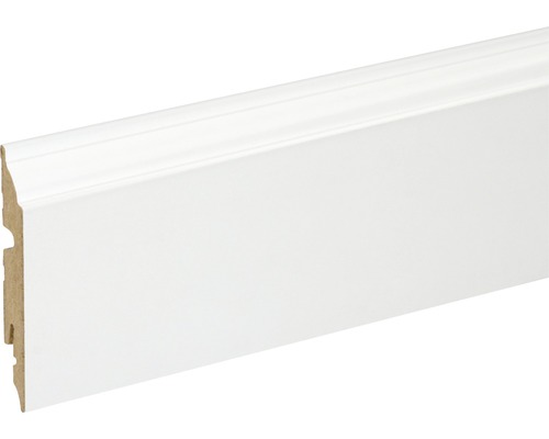Sockelleiste, MDF-Kern mit Folie ummantelt