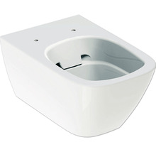 Wand-WC GEBERIT Smyle Square Tiefspüler ohne Spülrand weiß KeraTect® Spezialglasur ohne WC-Sitz 500208018-thumb-0