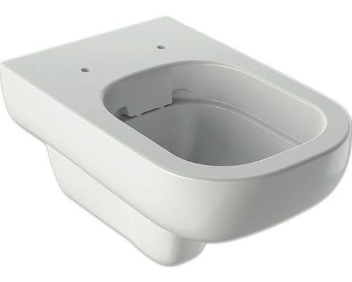 GEBERIT Wand-WC Smyle Tiefspüler ohne Spülrand weiß glänzend KeraTect® Spezialglasur ohne WC-Sitz 500210018