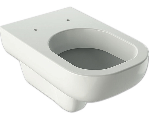 Wand-WC GEBERIT Smyle Tiefspüler mit Spülrand weiß ohne WC-Sitz 500211011
