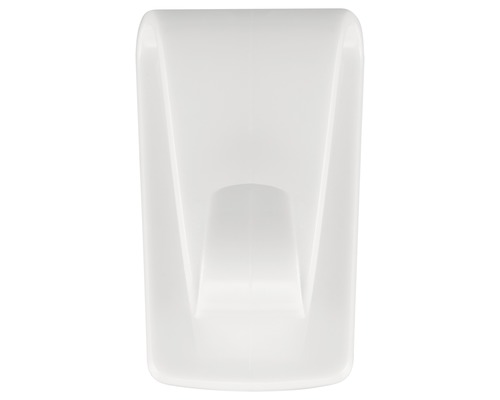 Weißer Seifenspender zur Wandmontage