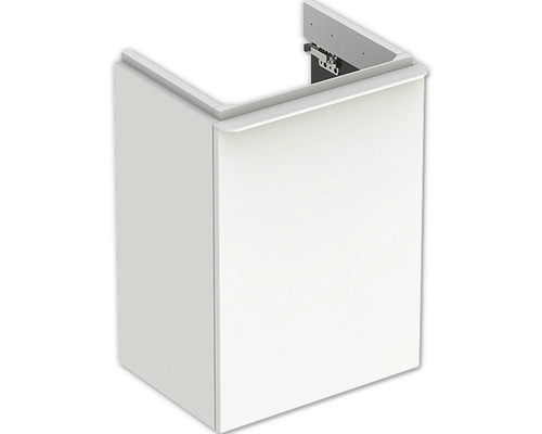 GEBERIT Waschtischunterschrank Smyle Square Türanschlag links für Handwaschbecken 44,2 cm weiß 500.351.00.1