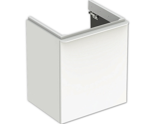 GEBERIT Waschtischunterschrank Smyle Square Türanschlag rechts 53,6 cm weiß 500.365.00.1