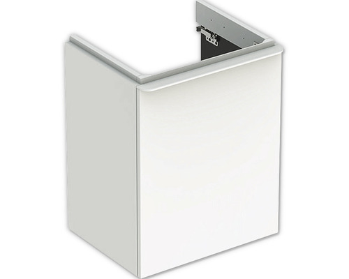 GEBERIT Waschtischunterschrank Smyle Square Türanschlag rechts für Handwaschbecken 49,2 cm weiß 500.363.00.1