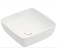 Villeroy & Boch Aufsatzwaschbecken Artis 41cm quardratisch weiß mit Beschichtung 417841R1