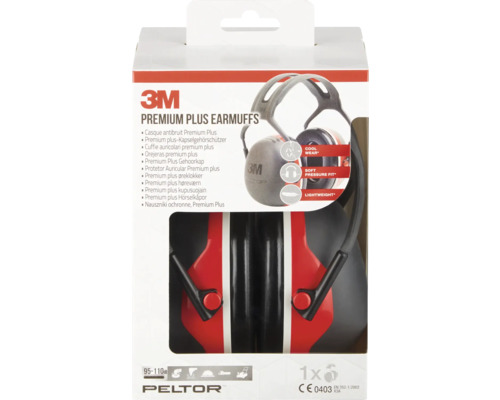 3M Peltor Premium Plus Kapselgehörschutzkapseln in Verpackung
