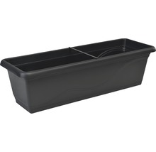 Blumenkasten Lafiora Extra Flor Kunststoff 60 x 20,5 x 17 cm schwarz