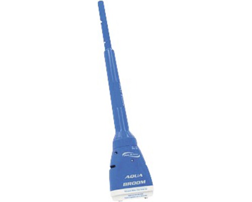 Poolbodensauger Aqua Broom 60 x 16,5 x 9 cm blau batteriebetrieben Laufzeit 3 h Aquabürste zur Poolreinigung