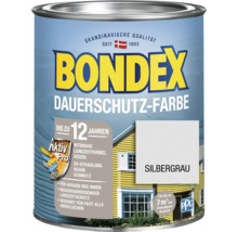 Bondex Dauerschutz-Farbe in Silber Grau für den Außen- und Innenbereich