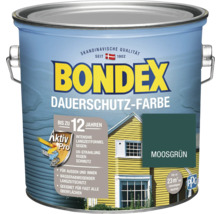 BONDEX Holzfarbe-Dauerschutzfarbe moosgrün 2,5 L-thumb-0