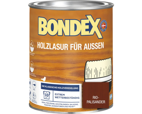 BONDEX Holzlasur rio palisander 750 ml