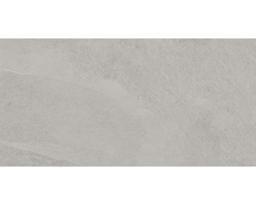 FLAIRSTONE Feinsteinzeug Terrassenplatte Valley Grey rektifizierte Kante 120 cm x 60 cm x 2 cm Graue Bodenfliese aus Feinsteinzeug mit Steinoptik