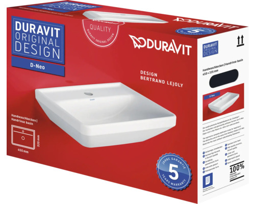 Duravit D-Neo Handwaschbecken Verpackung