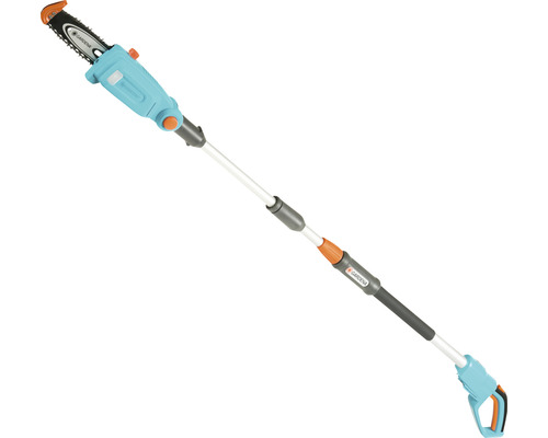 Akku-Hochentaster mit Teleskopstiel für Gartenarbeiten