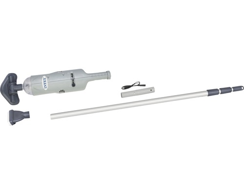 Intex Akku-Poolsauger mit Stange und verschiedenen Aufsätzen