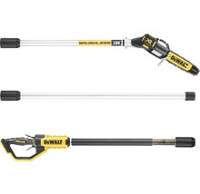 DeWalt Akku-Hochentaster in drei Ansichten