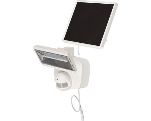 Solar LED Sensor Wandstrahler SOL 800 mit Solar-Panel 400 lm 6000 K weiß Leuchtdauer ca 3,5 h