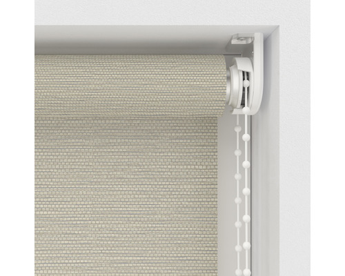 Detailansicht eines Rollos mit Kettenzugmechanismus