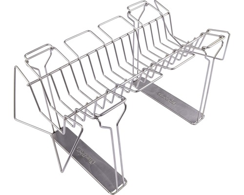 Rippchenhalter aus Metall für Grills