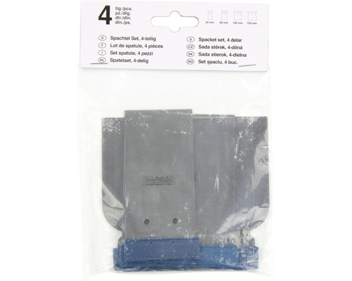 Vierteiliges Spachtel Set