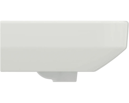 Weißes Keramik Waschbecken für das Badezimmer.