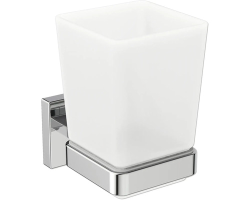 Zahnputzbecher Ideal Standard IOM Cube chrom glänzend E2204AA