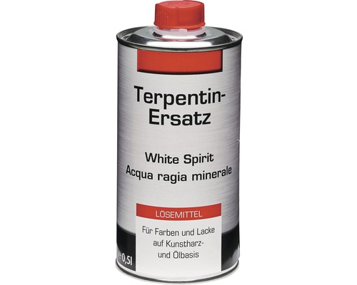 Terpentinersatz 0,5 L Terpentinersatz in einer Dose für Farben und Lacke auf Kunstharz und Ölbasis