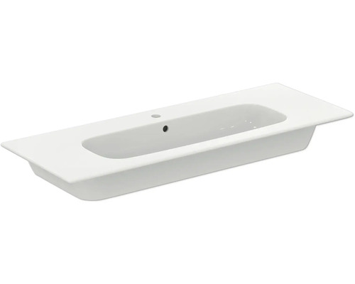 Keramik Waschtisch mit Hahnloch und Überlauf