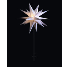 Weihnachtsstern mit Stab für den Außenbereich