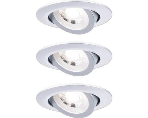 Paulmann LED Einbauleuchten-Set 3-step dimmbar 3x6 W 550 lm | HORNBACH