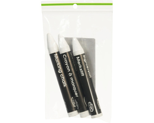 Drei Markierungsstifte in einer Verpackung