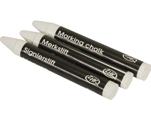 Drei Markierungsstifte