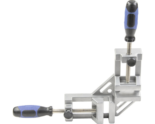 Winkelspanner aus Metall mit zwei Schraubzwingen
