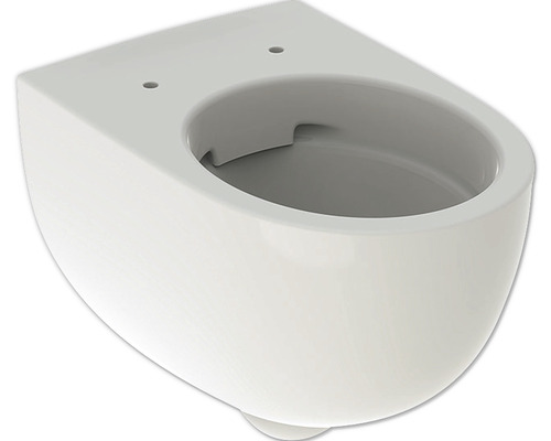 Wand-WC GEBERIT Renova Comfort Tiefspüler ohne Spülrand erhöht weiß ohne WC-Sitz 500694011-0