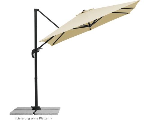 Freiarm-Sonnenschirm mit Standfuß