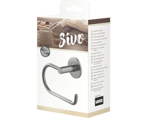 Sivo Toilettenpapierhalter, Graphit