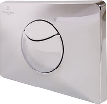 Villeroy & Boch Betätigungsplatte VIConnect Platte chrom matt / Taster chrom glänzend 92248561