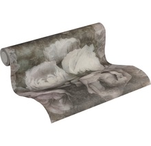 Tapetenrolle mit floralem Muster