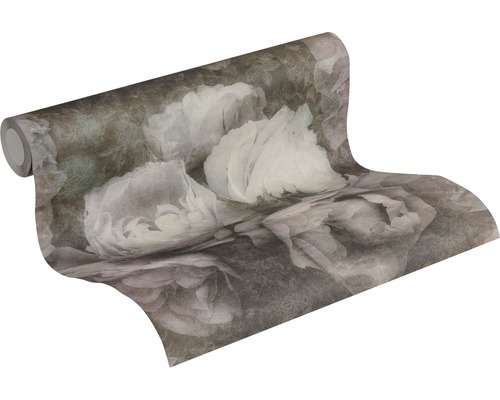 Tapetenrolle mit floralem Muster