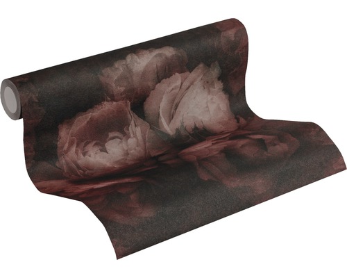 Tapetenrolle mit Blumenmuster