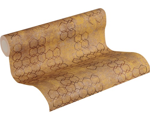 Tapetenrolle mit geometrischem Muster