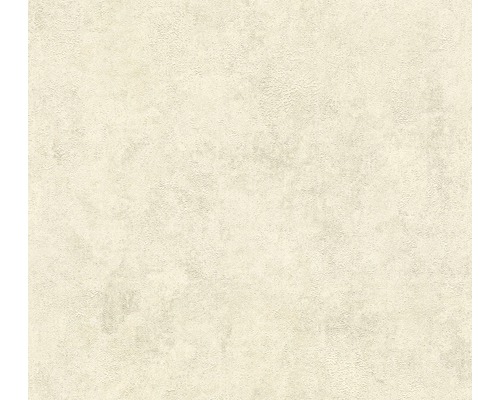 Vliestapete 37425-2 New Walls Uni Vintage creme Nahaufnahme einer Tapete mit Putzstruktur
