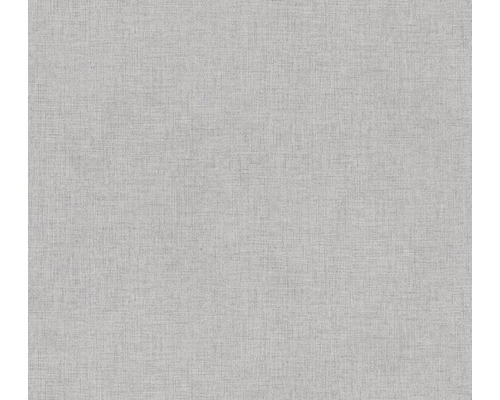 Vliestapete 37430-5 New Walls Uni textil grau Textiltapete mit feiner Struktur